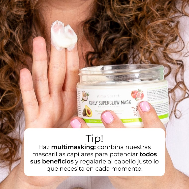 Curly Superglow Mask (Cabello Rizado)