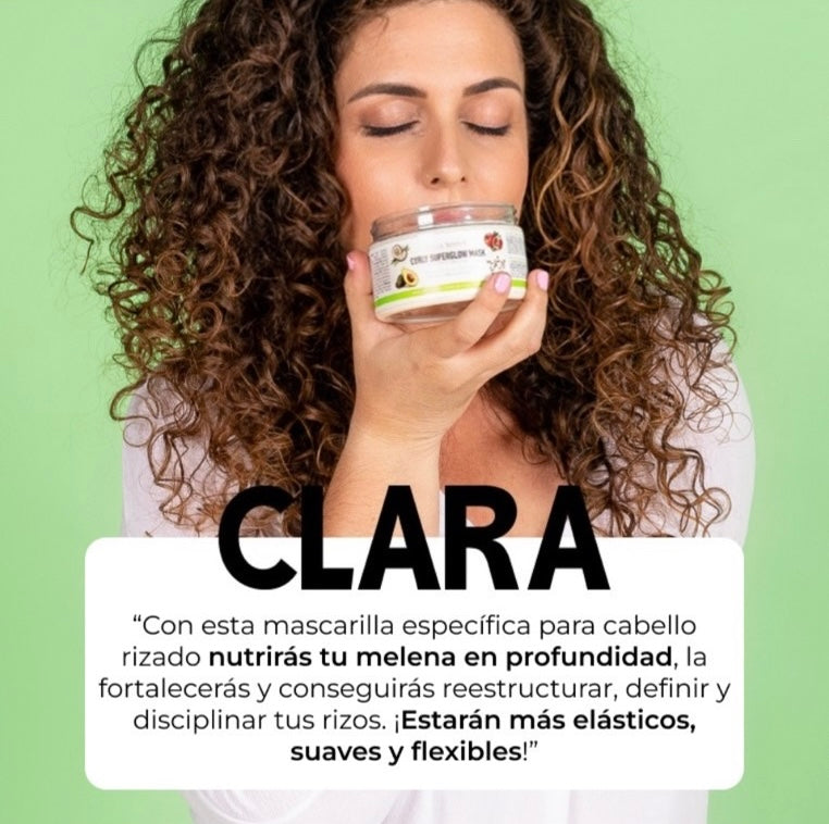 Curly Superglow Mask (Cabello Rizado)