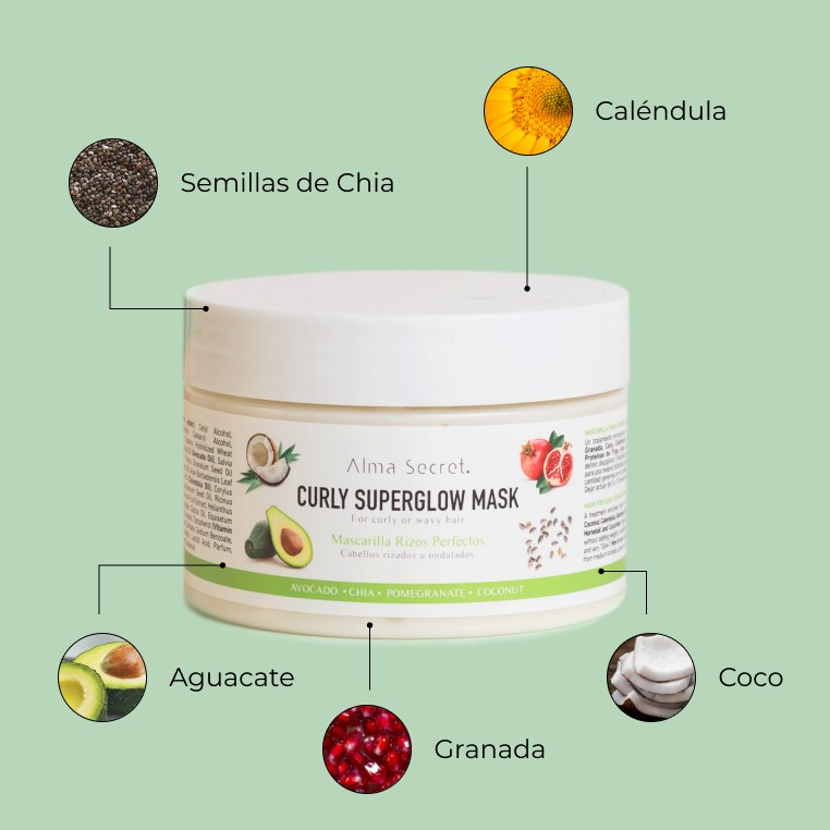Curly Superglow Mask (Cabello Rizado)