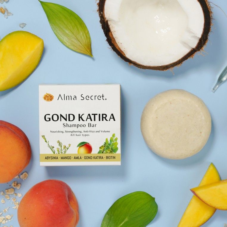 Champú Sólido Suave Gond Katira