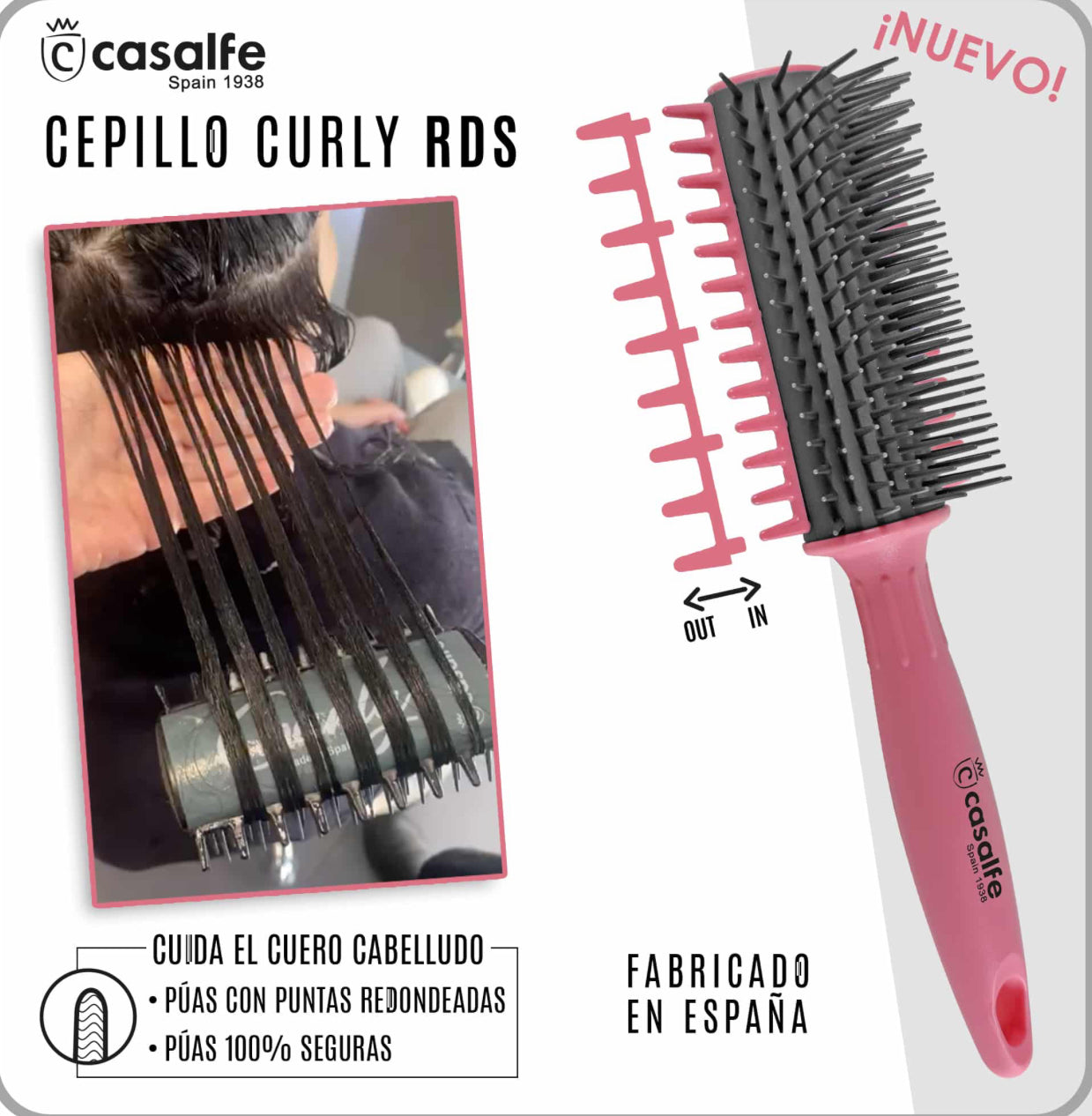 Cepillo Curly RDS