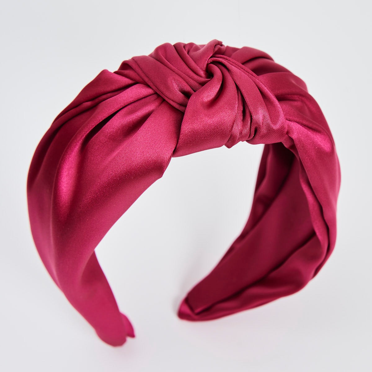 Diadema de Satén Malva y Fucsia ✨