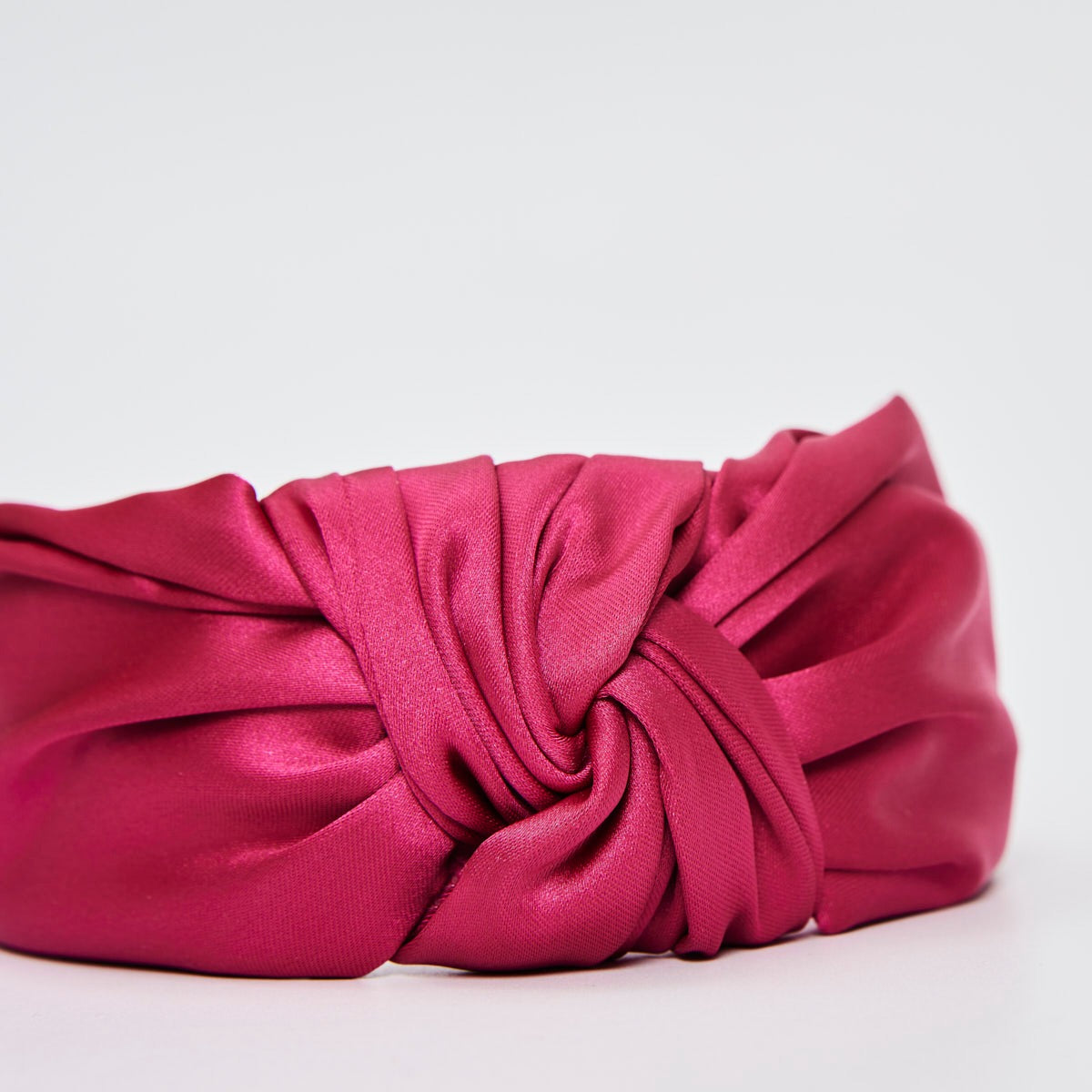 Diadema de Satén Malva y Fucsia ✨