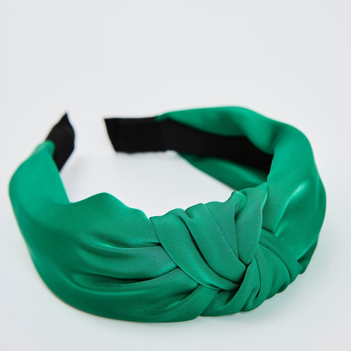 Diadema de Satén Verde ✨