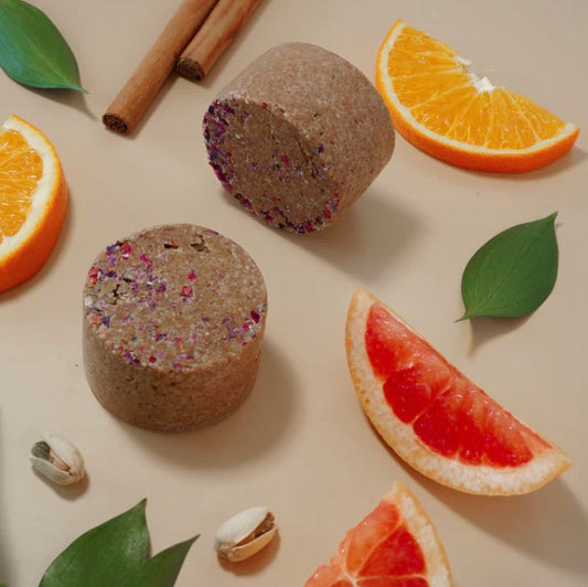 Champú sólido Dana KIA ORA - Reparador con proteína de trigo y canela