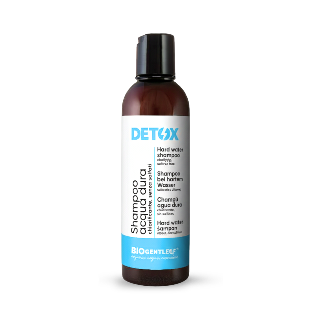 Champú Agua Dura Clarificante BIO Gentleaf - Elimina cal y cloro