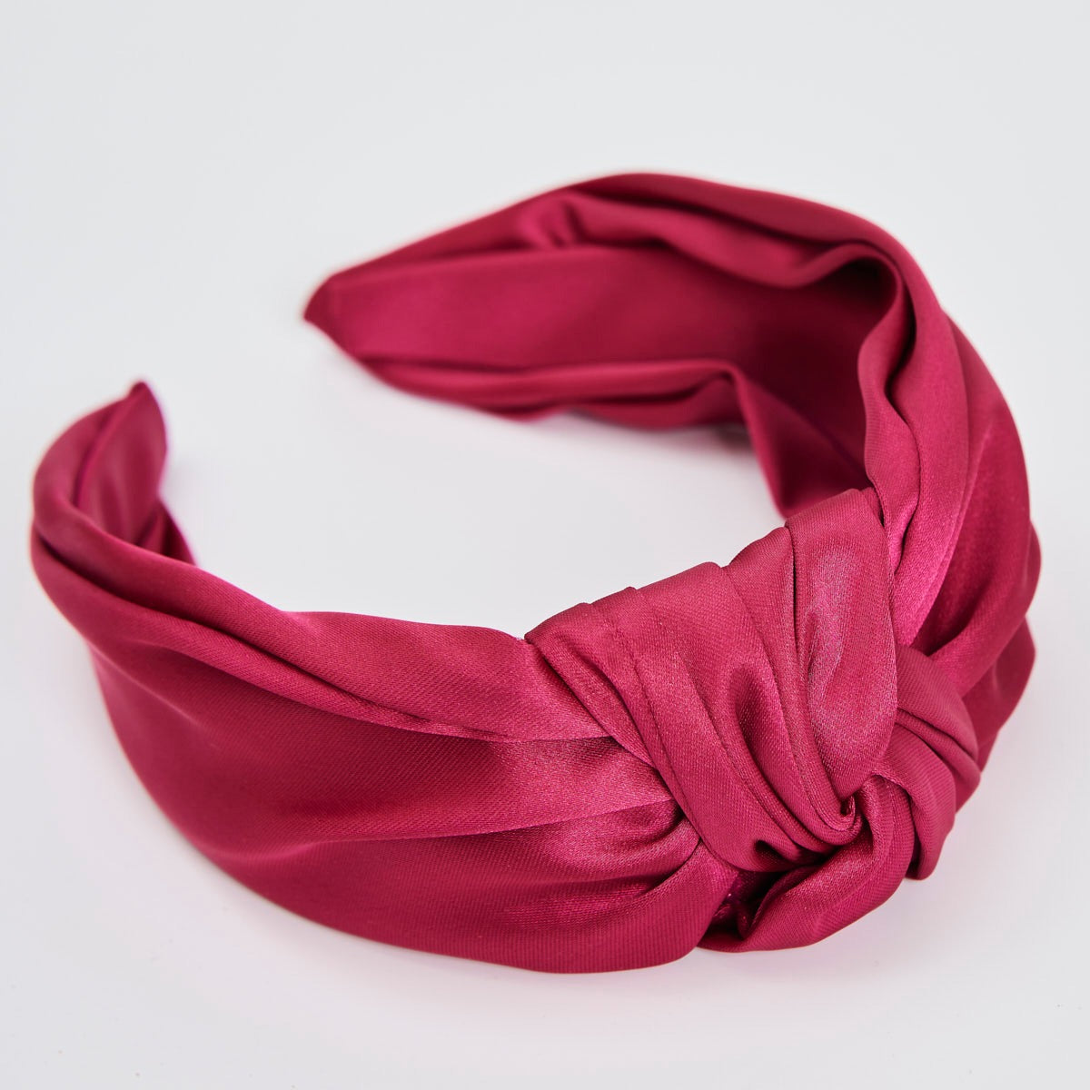 Diadema de Satén Malva y Fucsia ✨