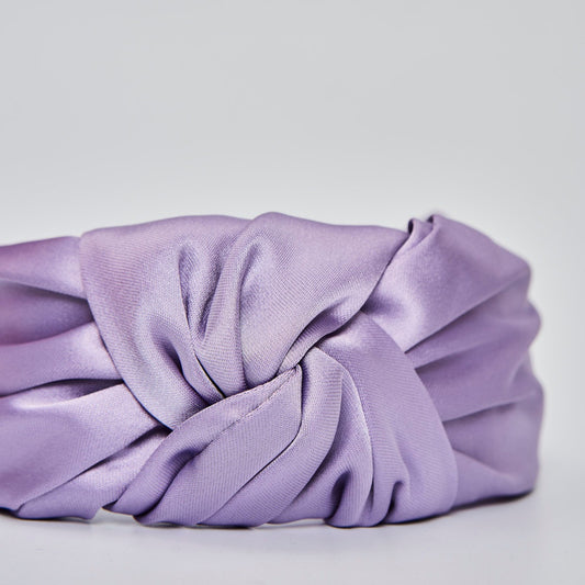 Diadema de Satén Malva y Fucsia ✨