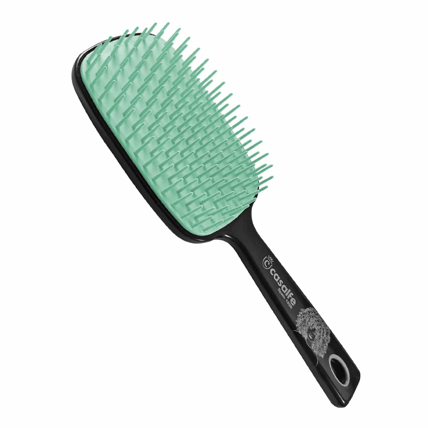 Cepillo XL Rizado Casalfe - Detalle de las púas flexibles